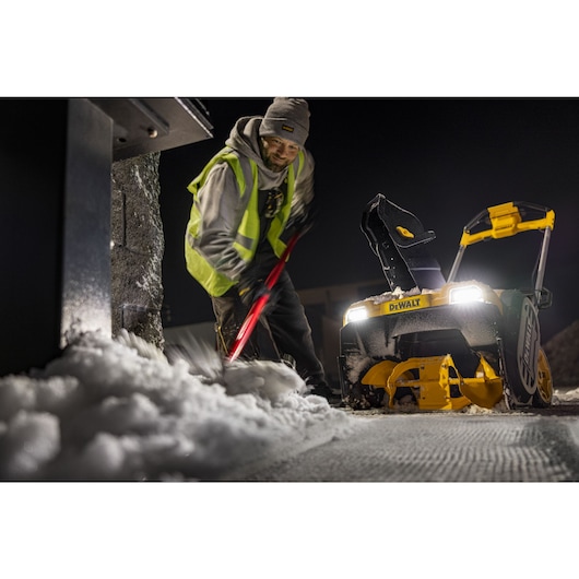 DEWALT 60V MAX* 21 in. Single Stage Snow Blower (Tool Only)
