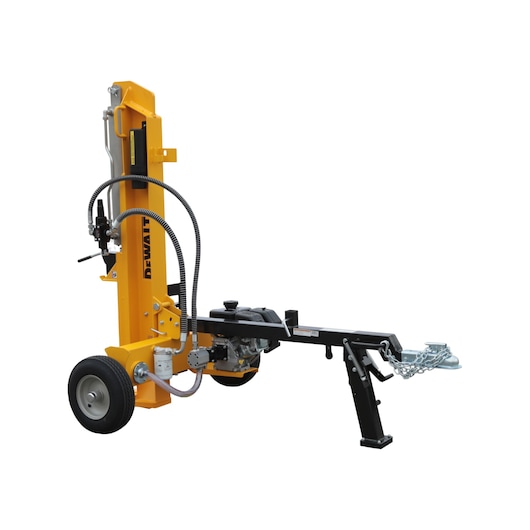DEWALT 28 Ton 196cc Horizontal/Vertical Full Beam Hydraulic Log Splitter