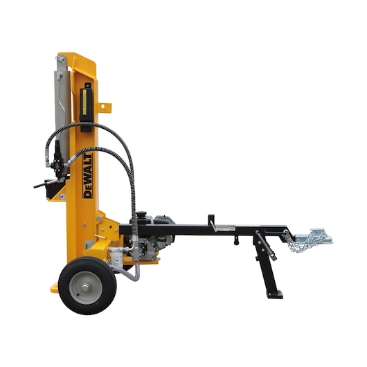 DEWALT 28 Ton 196cc Horizontal/Vertical Full Beam Hydraulic Log Splitter