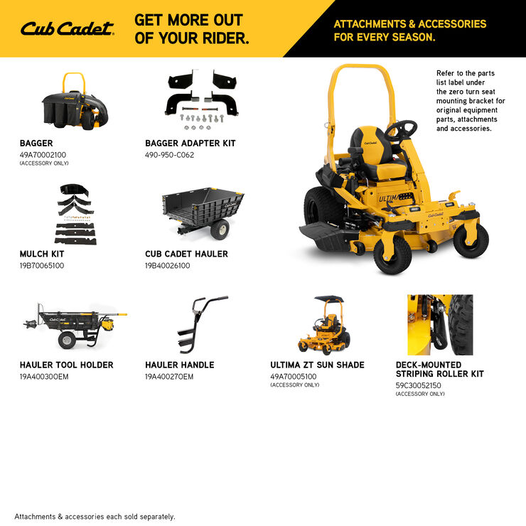 Cub Cadet ZTXS4 54 (47TSCAB7A10) Cub Cadet ZTXS4 54 (47TSCAB7A10)