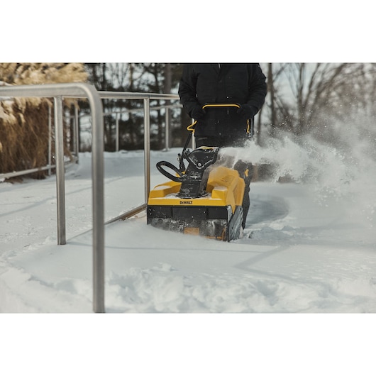 DEWALT 21 in. 179cc Single Stage Auger-Propelled Snow Blower
