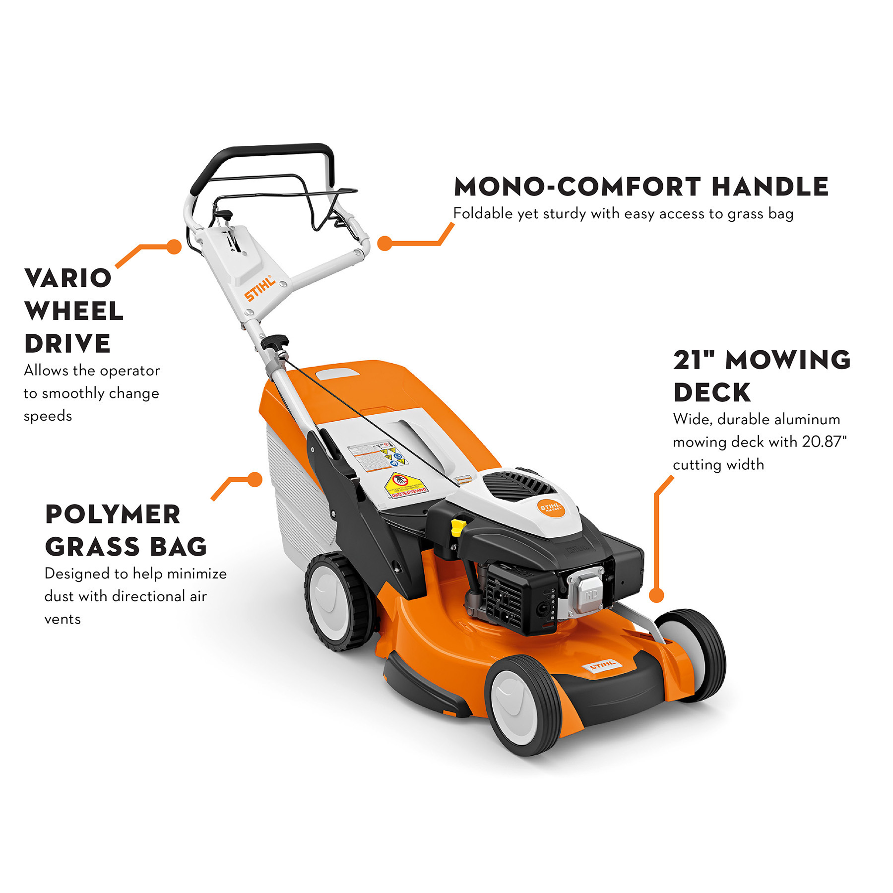 STIHL RM 655 Gasoline Lawn Mower