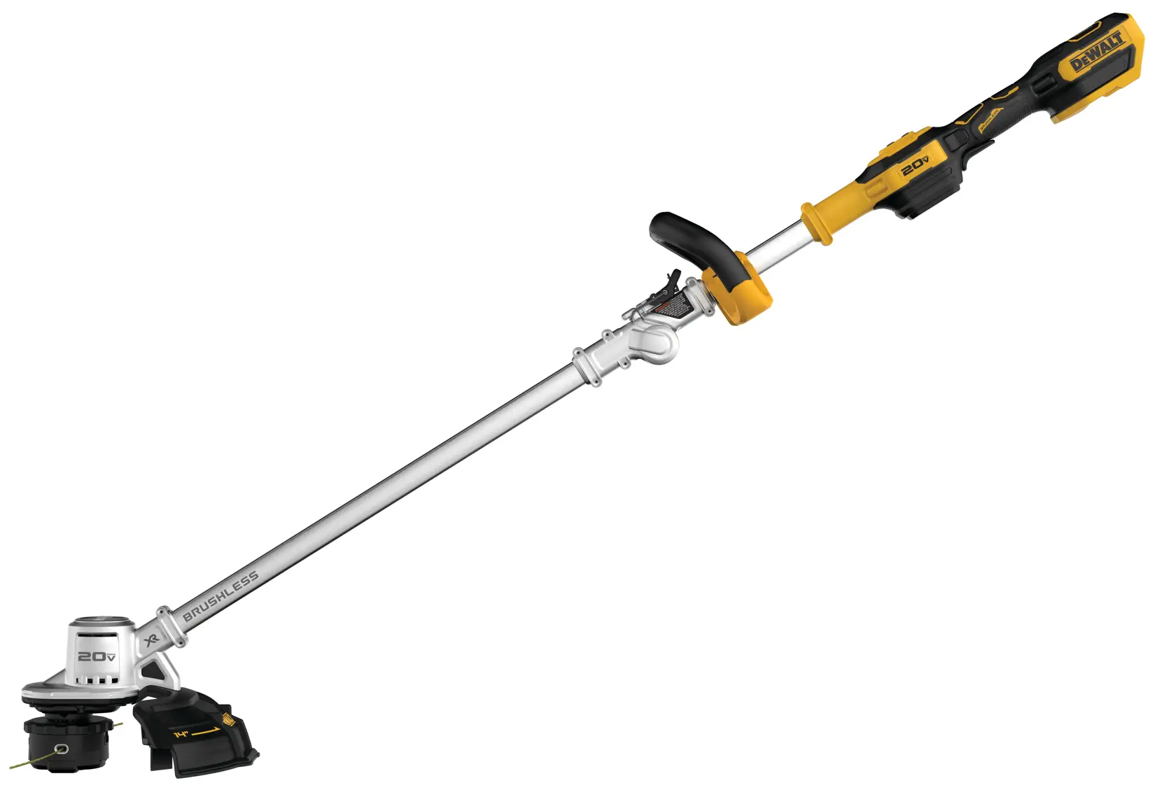 DEWALT® 20V MAX* 14-in. Brushless Cordless Folding String Trimmer (Tool Only)