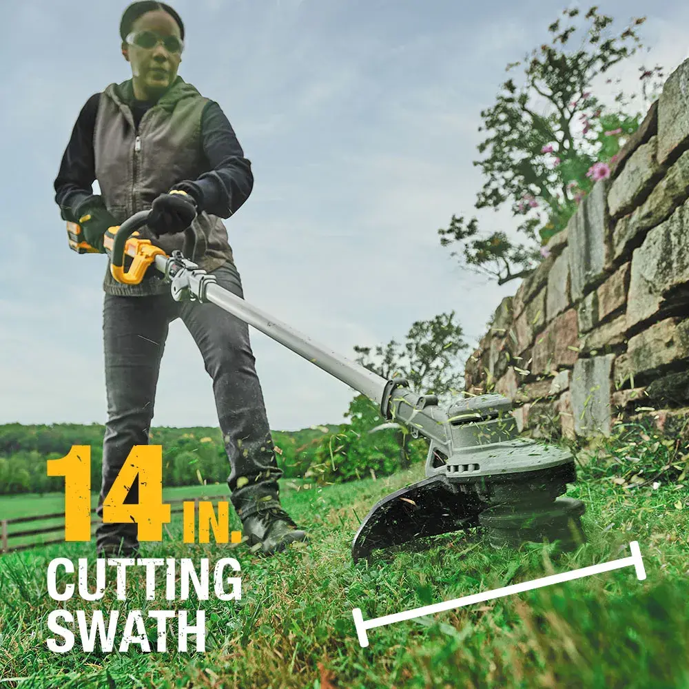DEWALT® 20V MAX* 14-in. Brushless Cordless Folding String Trimmer (Tool Only)