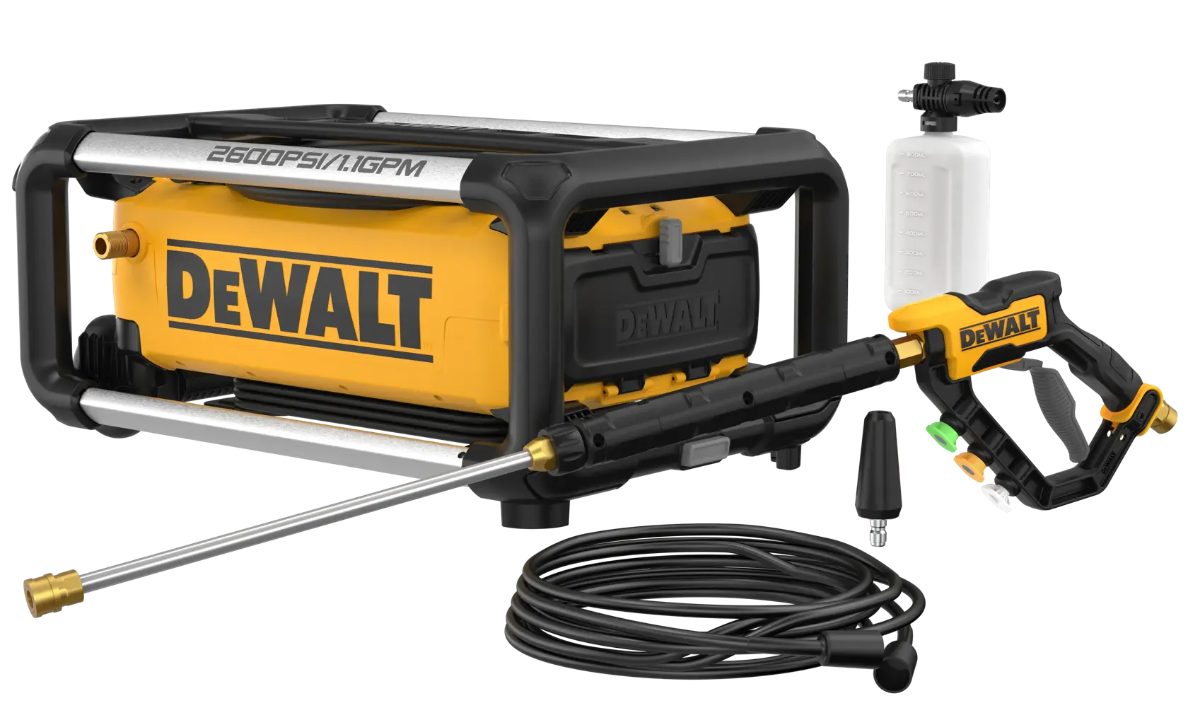 DEWALT® 2600 PSI 1.1 GPM Electric Jobsite Pressure Washer