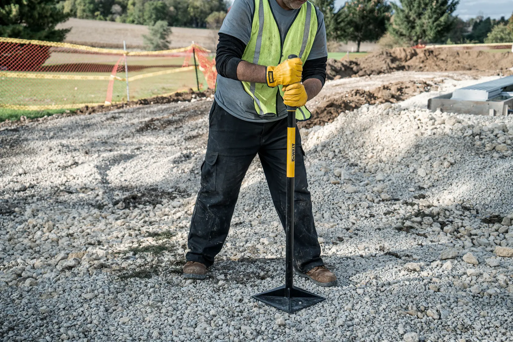 DEWALT® 10-in. X 10-in. Steel Tamper