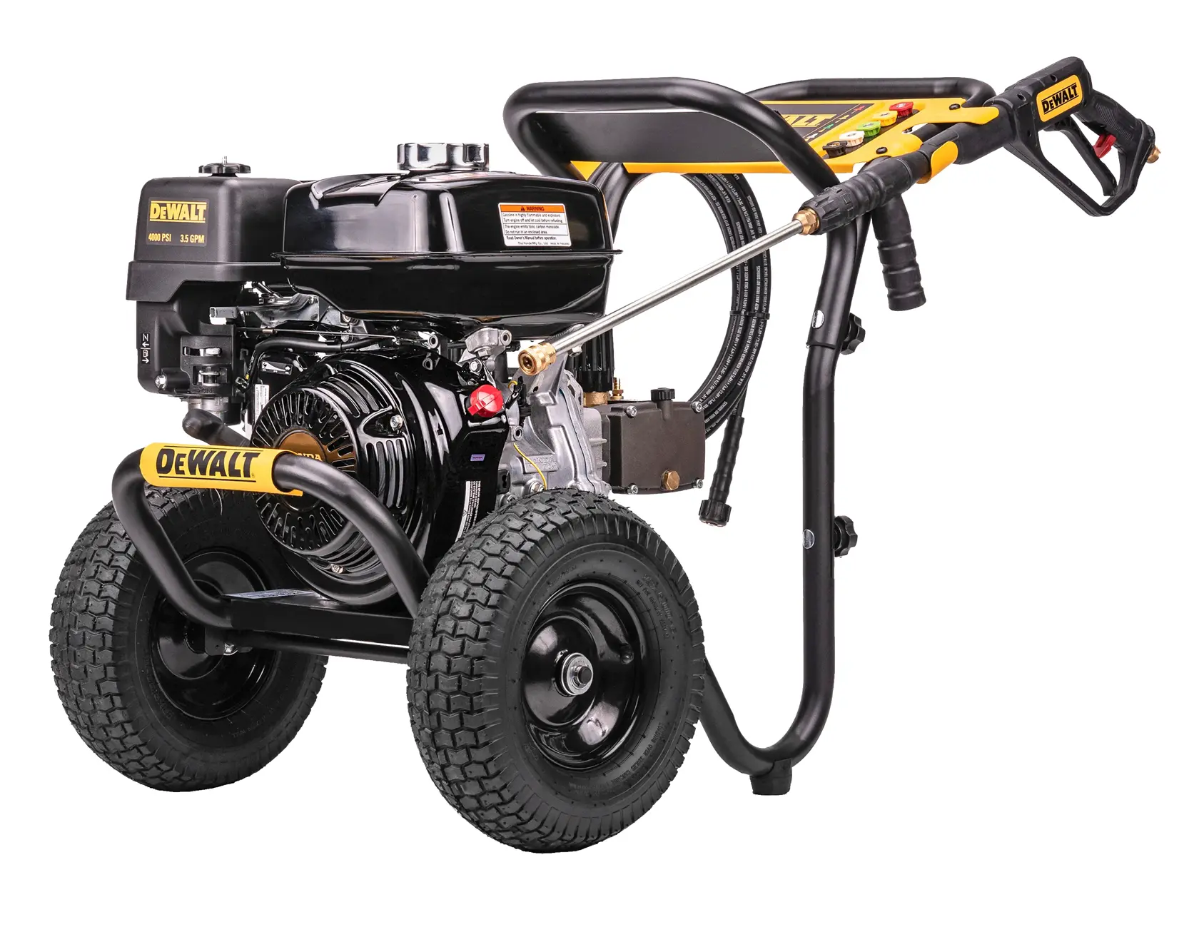 DEWALT® 4000 PSI 3.5 GPM Gas Pressure Washer with Honda® Engine and Triplex Pump