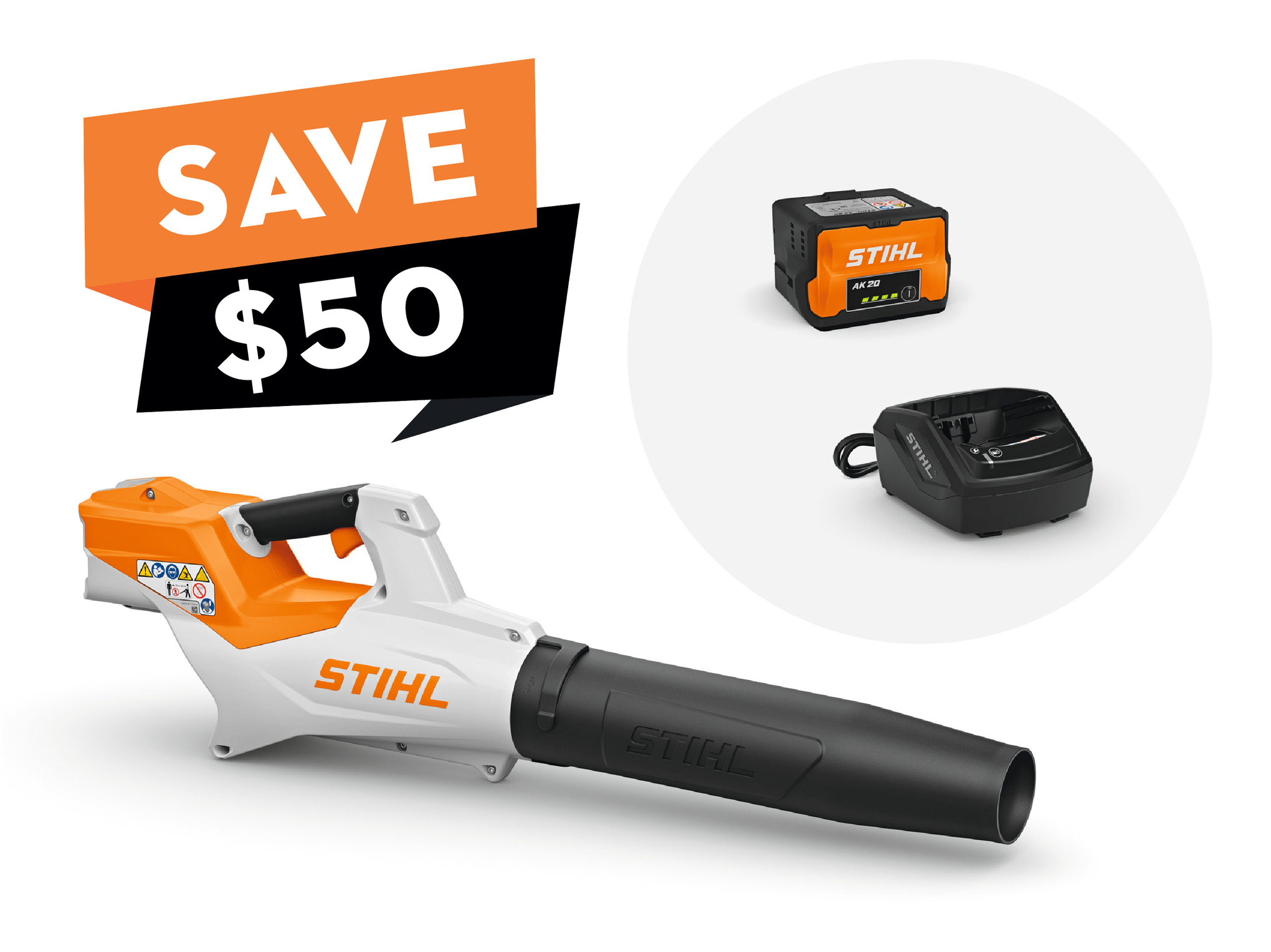 STIHL BGA 50 Battery Powered Blower