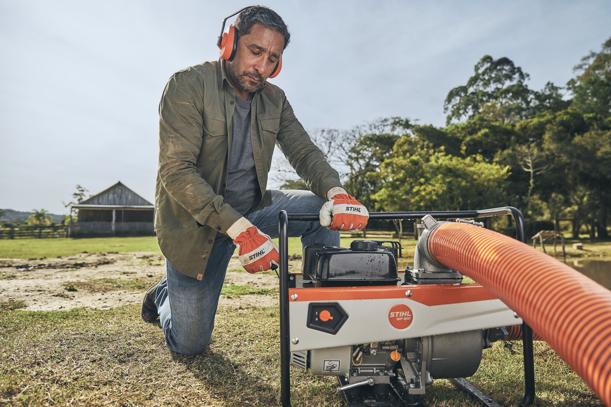 STIHL WP 900 Gasoline Water Pump
